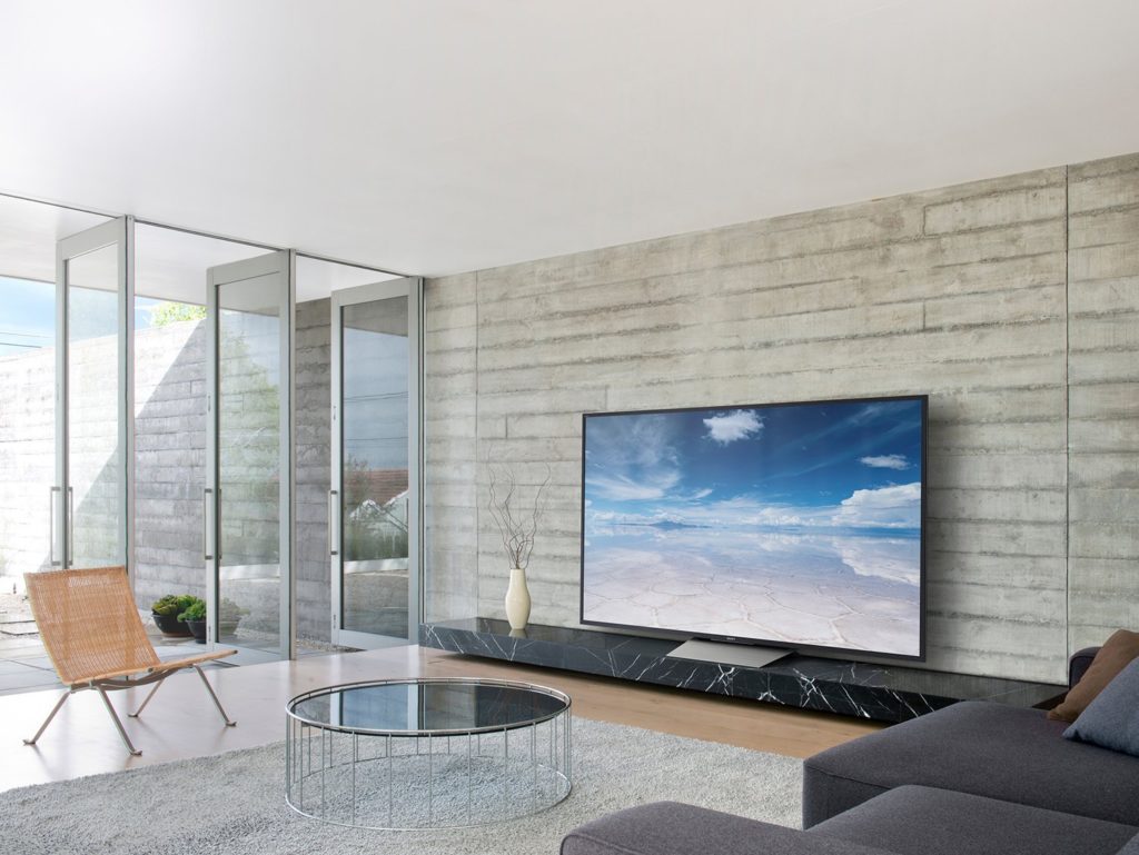 sony tv living room